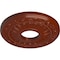 Ekena Millwork Nadia Ceiling Medallion (Fits Canopies up to 4 7/8"), 12 1/8"OD x 3 5/8"ID x 7/8"P, Firebrick CM12NAFIF - alternate 2